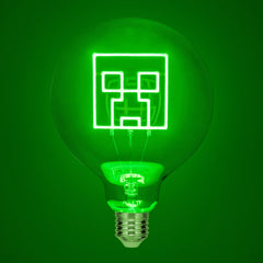 LED Light Neon Bulb Minecraft Creeper - Albagame