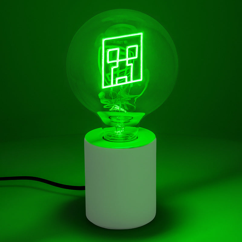 Light Neon Bulb Minecraft Creeper - Albagame