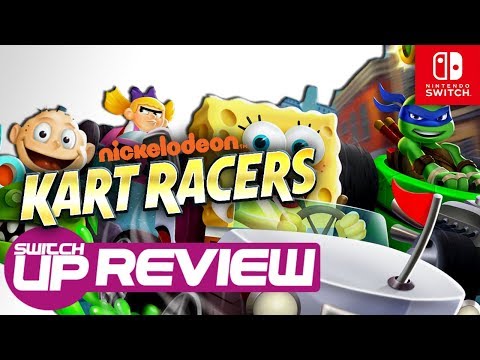 Switch Nickelodeon Kart Racers + Wheel Bundle Game