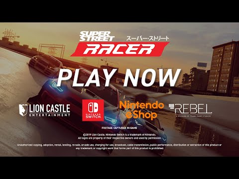 Switch Super Street Racer + Wheel Bundle Game