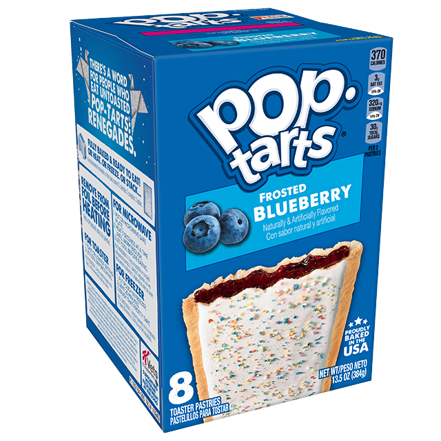 Pop Tarts Kellogg's Frosted Blueberry - Albagame