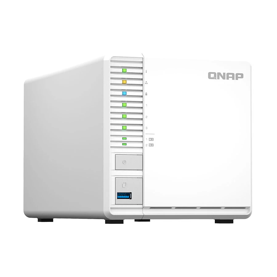 NAS 3 Bay  QNAP TS-364 , Server with 3 Bays , Intel Celeron N5095 up to 2.90GHz , 8GB RAM , TS-364-8G - Albagame