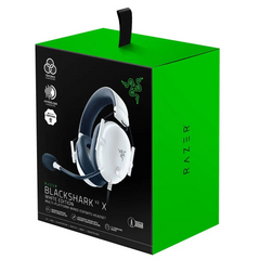 Headset Razer BlackShark V2 X , Licesed for PlayStarion , XBOX/PC/PS , Analog 3.5mm connectivity , Passive Noise Cancellation , White , RZ04-03241300-R3G1