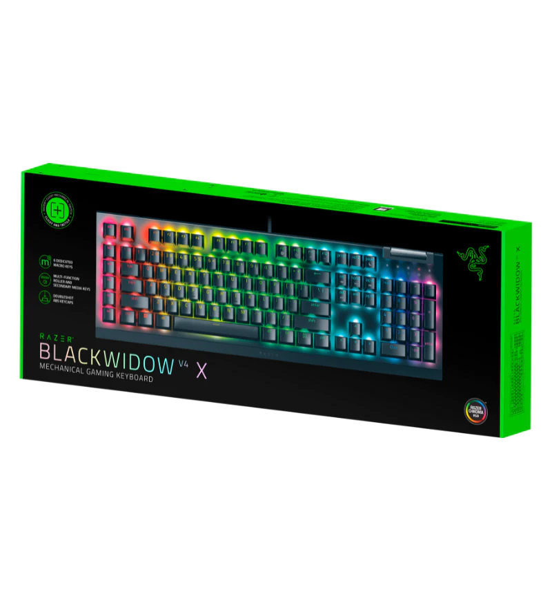 Keyboard Razer BlackWidow V4 X , Green Switches - Albagame