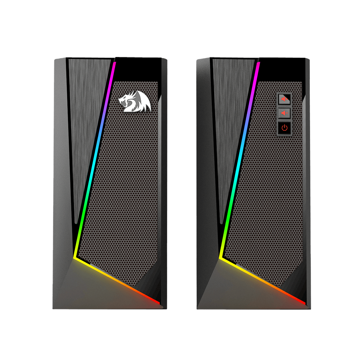 Speakers 2.0 Redragon Anvil GS520 , RGB , Plug&Play , Black