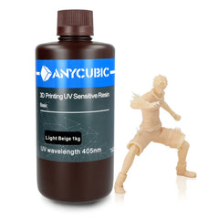 Resin Anycubic Basic Rigid 1kg Light Beige - Albagame