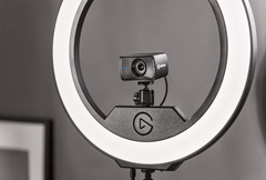 Elgato Ring Light , Illuminate on Command , Designed to flatter the skin, eliminate shadows , 10LAC9901 - Albagame