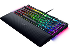 Keyboard Razer BLACKWIDOW V4 75% Pro Wireless/Bluetooth Chroma RGB + Underglow LED RGB , Orange Switches , Black , RZ03-05130100-R3M1 - Albagame