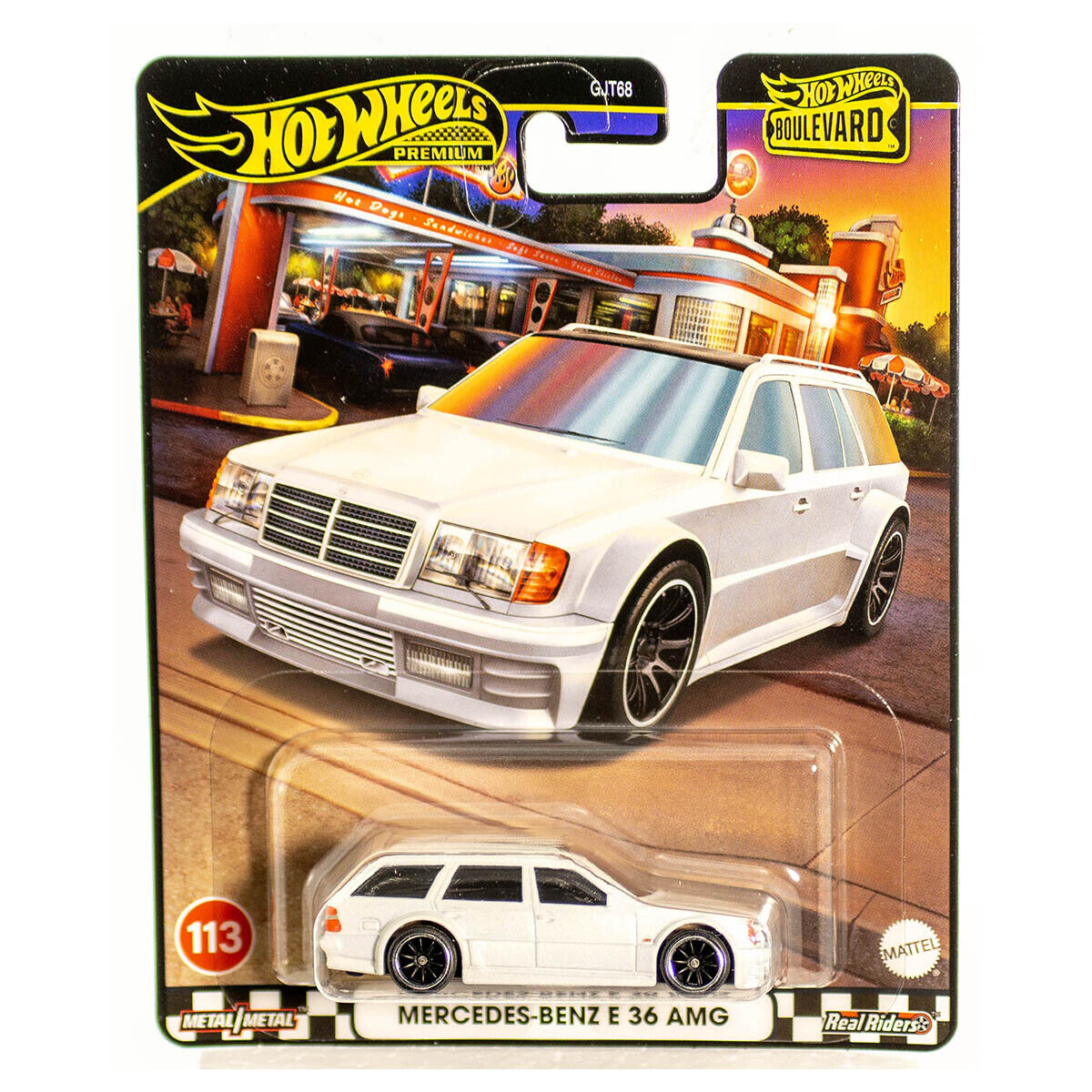 Vehicle Hot Wheels Premier Boulevard Mercedes Benz E 36 AMG - Albagame