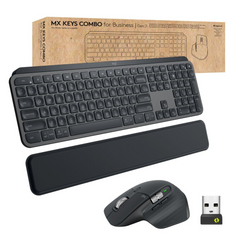 Bundle Logitech MX Keys S Combo (MX Master 3S + MX Keys S + MX Palm Rest) - Albagame
