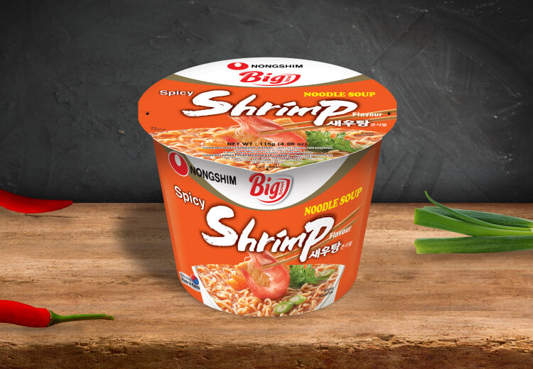 Instant Noodles Nongshim Shrimp Spicy Ramen Cup - Albagame