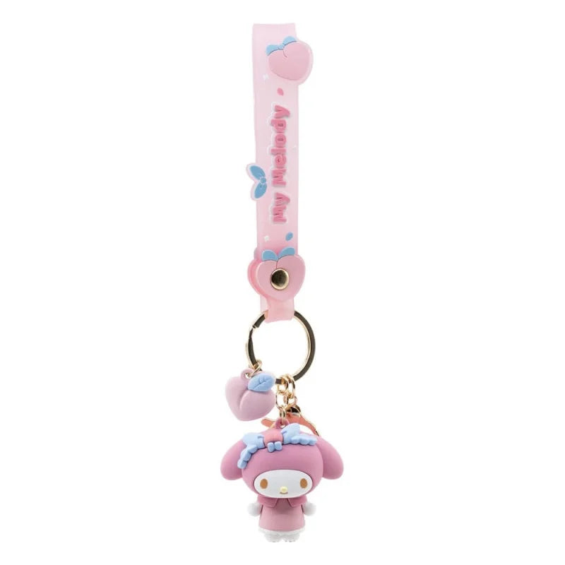 Keychain YuMe Hello Kitty & Friends Peach Series My Melody - Albagame