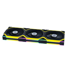 Fan Pack of 3  Lian LI UniFan SL Wireless ARGB Reverse , 3x 120mm Fan , with Controller , from 400 to 2,000 RPM Adjustable , Airflow 108.8 m3/h , Black , G99.12RSL1W3B.00 - Albagame