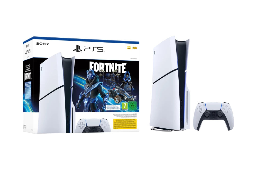Console PlayStation 5 D Slim Chassis SSD 1TB + DG Fortnite Cobalt Star - Albagame