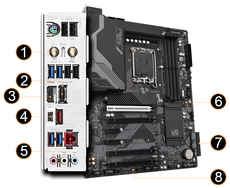 Gigabyte Z790 D , DDR4 - Albagame