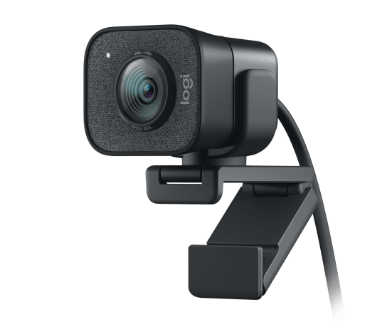 Webcamera Logitech Streamcam , FHD60 Camera with USB-C for Live Streaming and Content Creation , 1080p/60 fps in MJPEG , Graphite , 960-001281 - Albagame