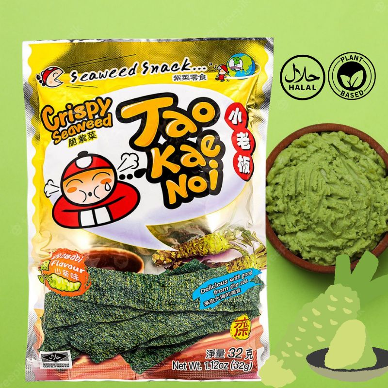 Crispy Seaweed Tao Kae Noi Wasabi - Albagame