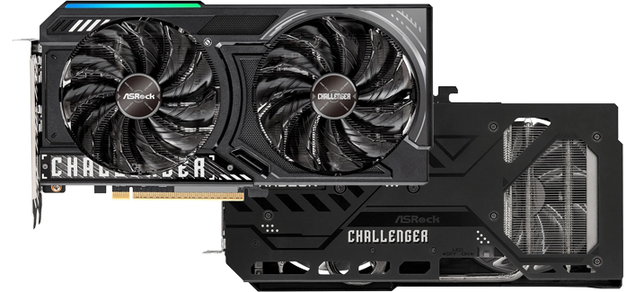 GPU AsRock Challenger OC Radeon RX 9060 XT 16GB GDDR6 , 2x Fan , Black , RX9060XT CL 16GO - Albagame