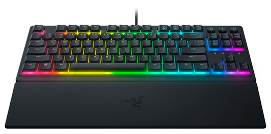 Keyboard Razer Ornata V3 Tenkeyless , Mecha Membrane , Low Profile , Wrist Rest , Black , RZ03-04880100-R3M1 - Albagame