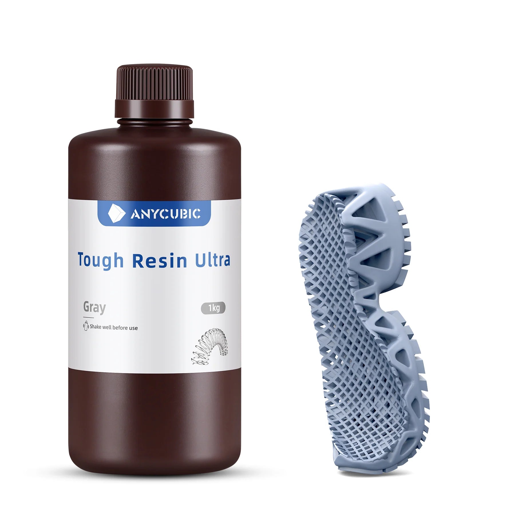 Resin Anycubic Flexible Tough 1kg Grey - Albagame