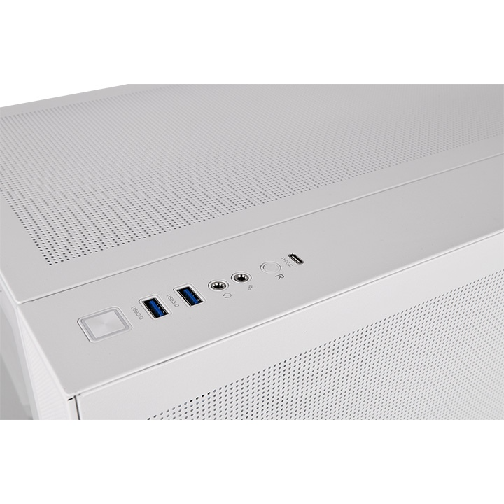 Case Thermaltake View 380 TG ARGB , ATX , supported up to 360mm Radiator , Snow White , CA-1Z2-00M6WN-00