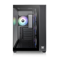 Case Thermaltake View 380 TG ARGB , ATX , supported up to 360mm Radiator , Black , CA-1Z2-00M1WN-00