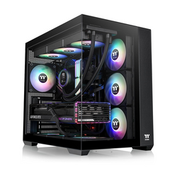Case Thermaltake View 380 TG ARGB , ATX , supported up to 360mm Radiator , Black , CA-1Z2-00M1WN-00