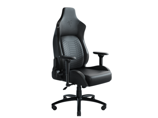 Chair Razer ISKUR XL , with built-in Lumbar Support , Synthetic Leather , Black/Green , RZ38-03950200-R3G1 - Albagame