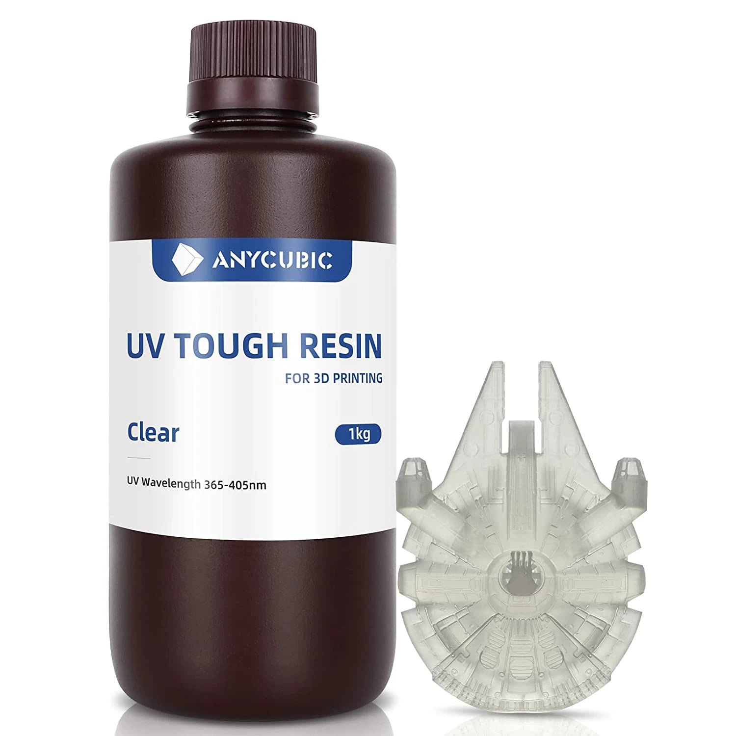 Resin Anycubic Flexible Tough 1kg Clear - Albagame