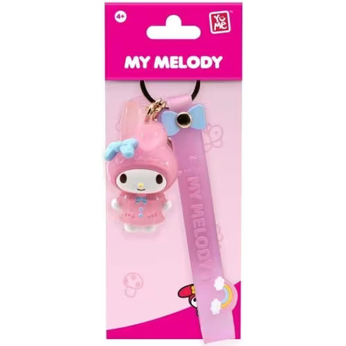 Keychain YuMe Hello Kitty & Friends Raincoat Series MY MELODY - Albagame