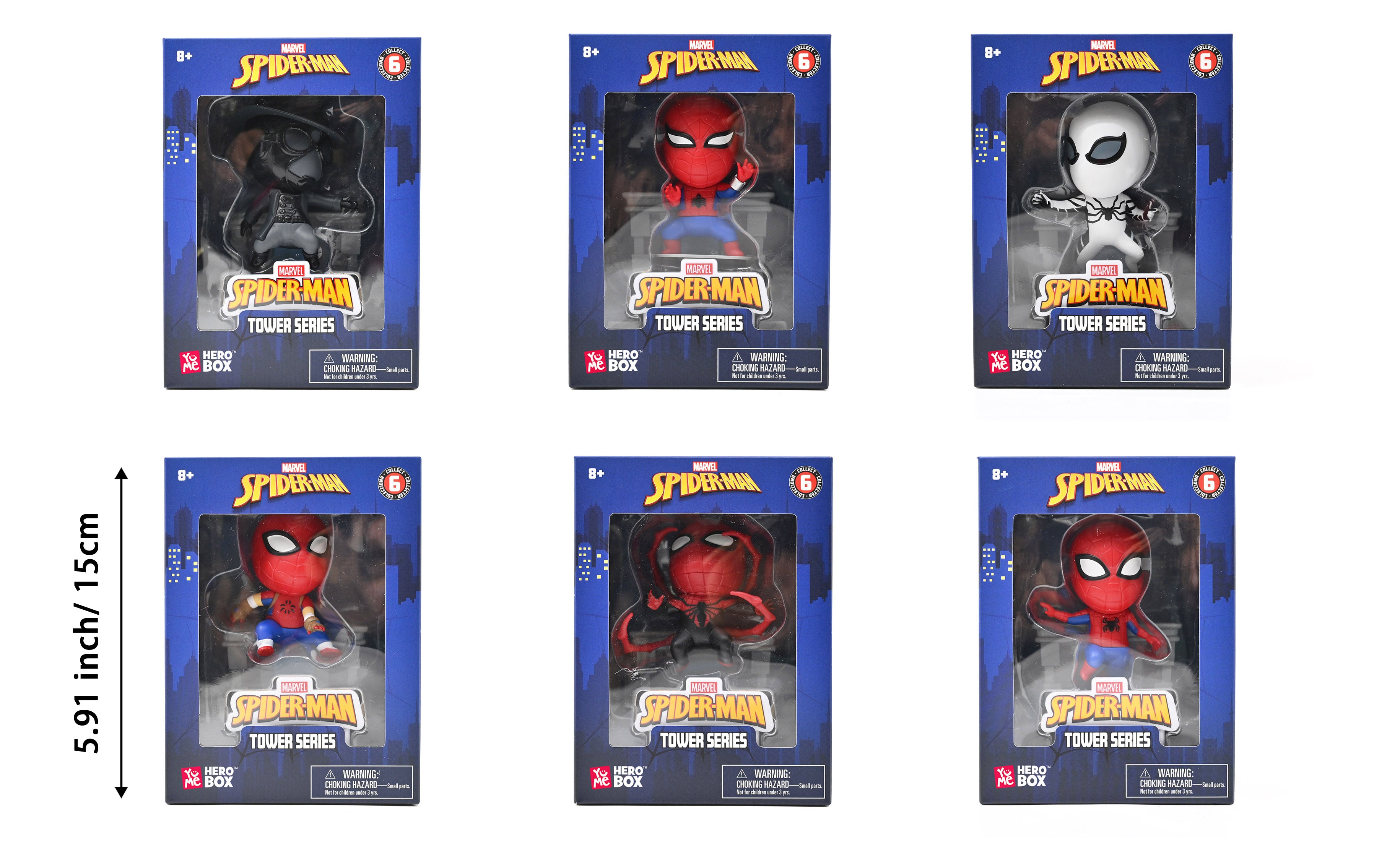 Figure YuMe Herobox Spider-Man Tower - Albagame