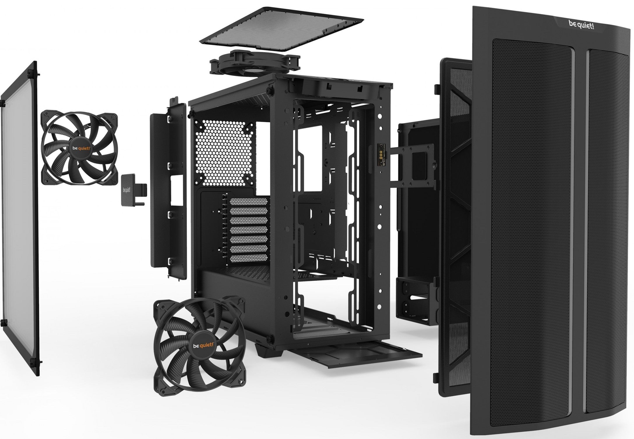 Case be quiet! PURE BASE 500DX Mid Tower Chassis - Albagame