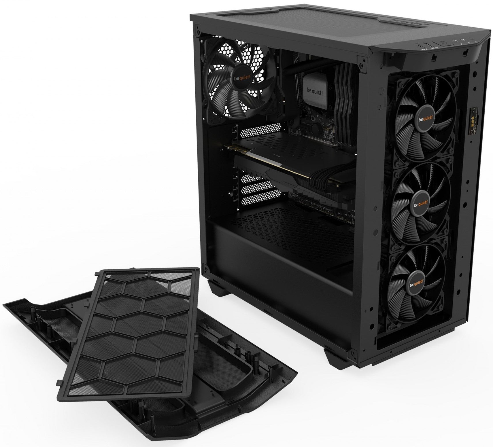 Case be quiet! PURE BASE 500DX Mid Tower Chassis - Albagame