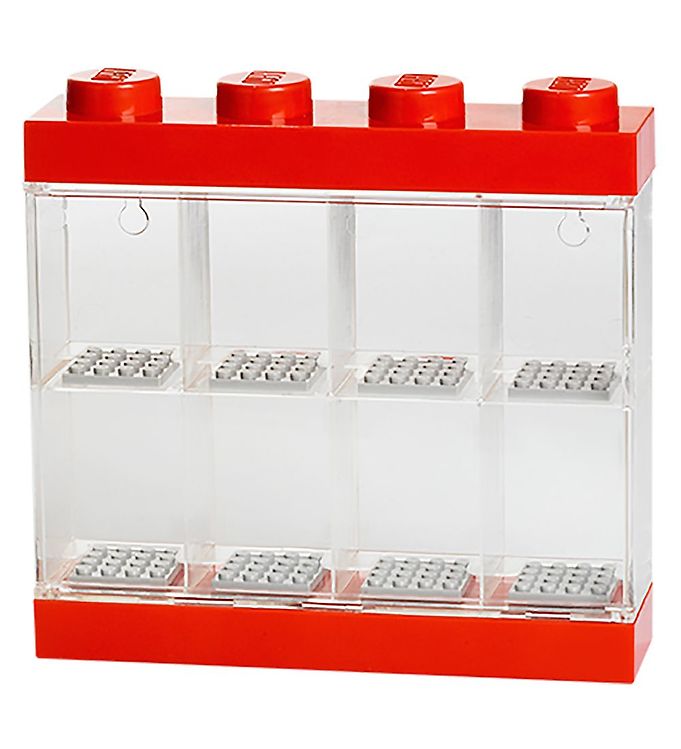 Lego Storage Minifigure Display Case Red 4065 - Albagame