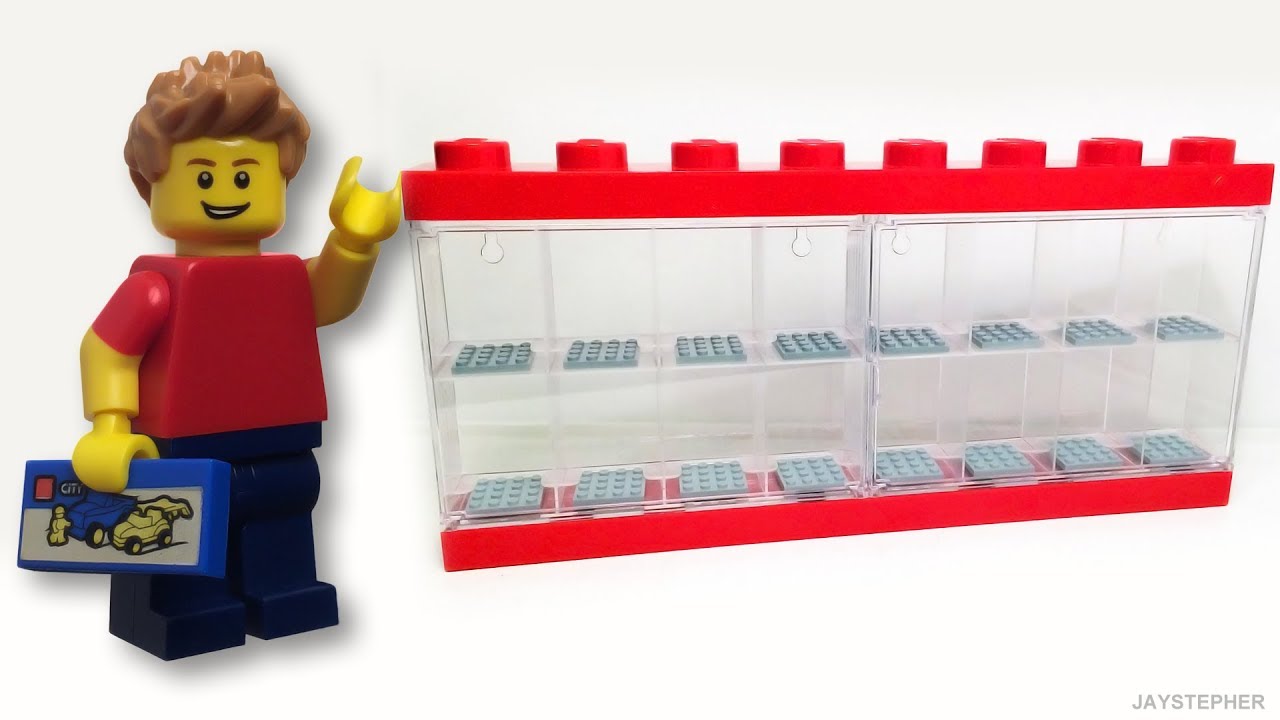 Lego Storage Minifigure Display Case Red 4066 - Albagame