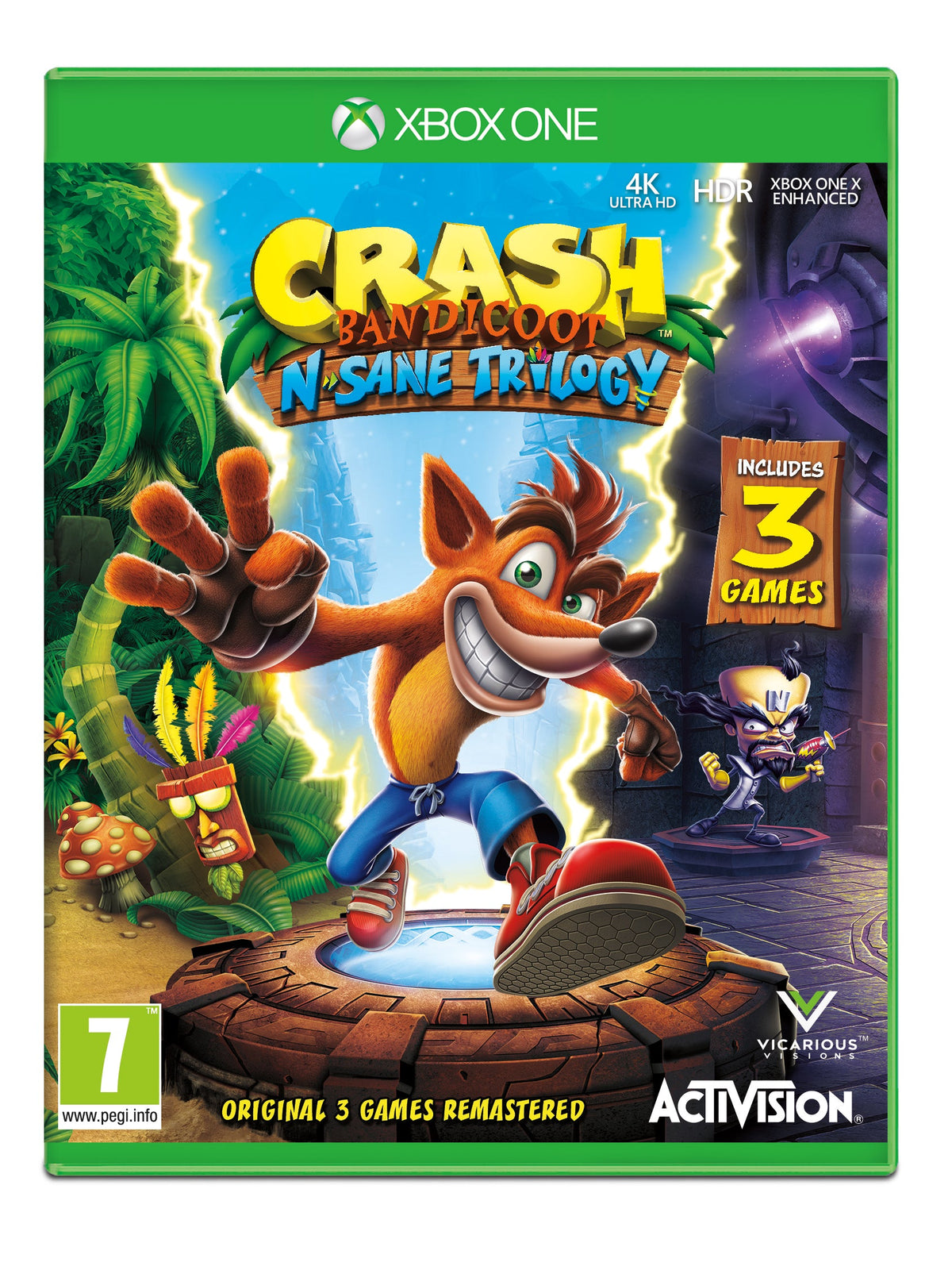 Xbox One Crash Bandicoot N.Sane Trilogy A - Albagame