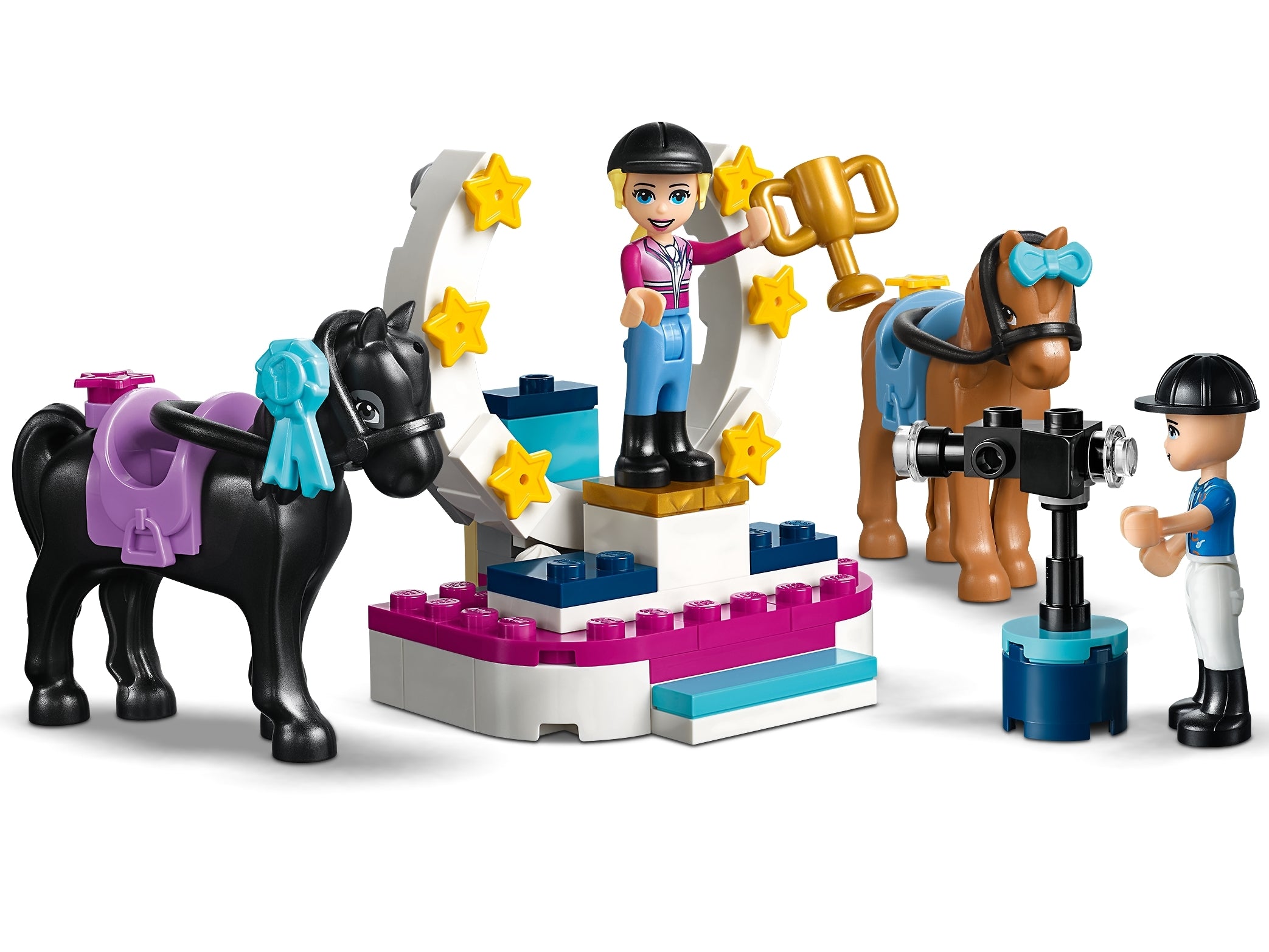 Lego Friends Stephanie’s Horse Jumping 41367 - Albagame
