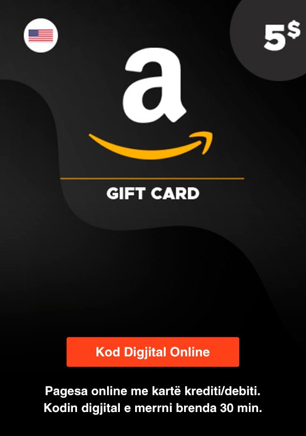 DG Amazon 5 USD Account US - Albagame