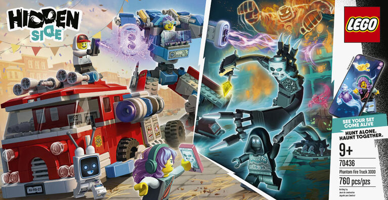 Lego Hidden Side Phantom Fire Truck 3000 70436 - Albagame