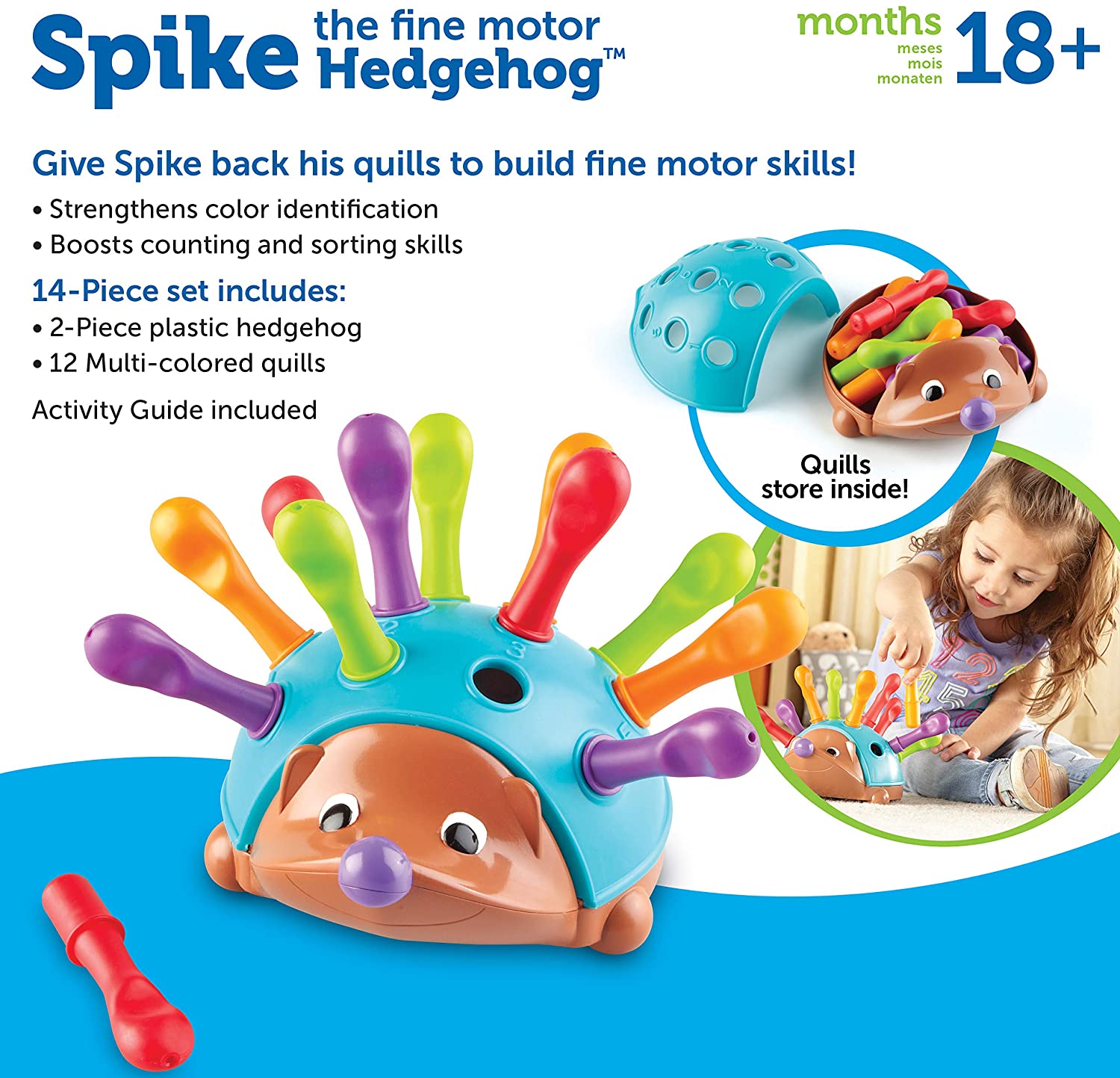Spike the Fine Motor Hedgehog - Albagame