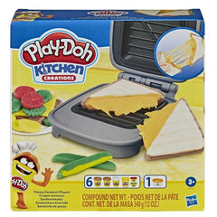 Playdoh Kitchen Creations Cheesy Sandwich Playset - Albagame