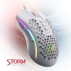Mouse Redragon Storm M808 White - Albagame