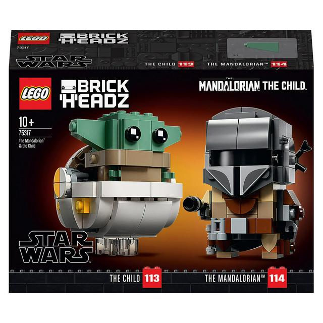 Lego BrickHeadz Star Wars The Mandalorian & The Child 75317 - Albagame