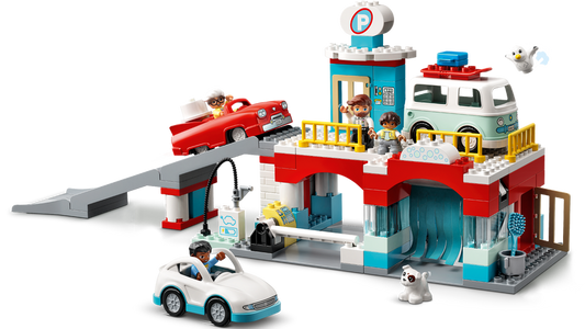 Lego Duplo Parking Garage and Car Wash 10948 - Albagame