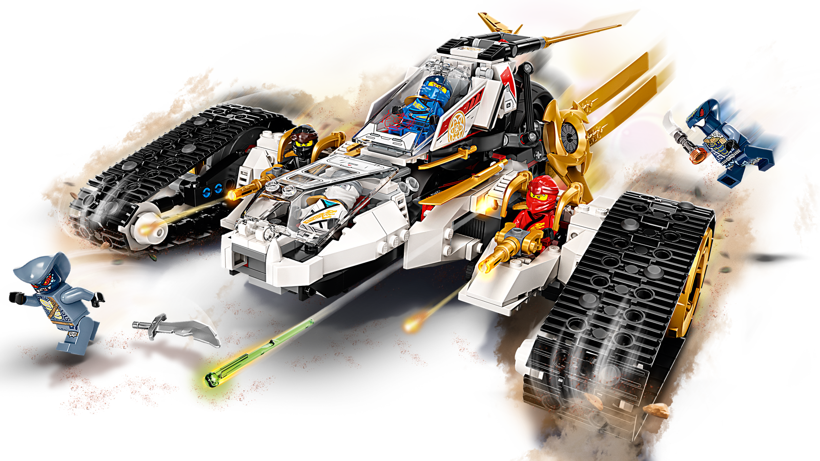 Lego Ninjago Ultra Sonic Raider 71739 - Albagame