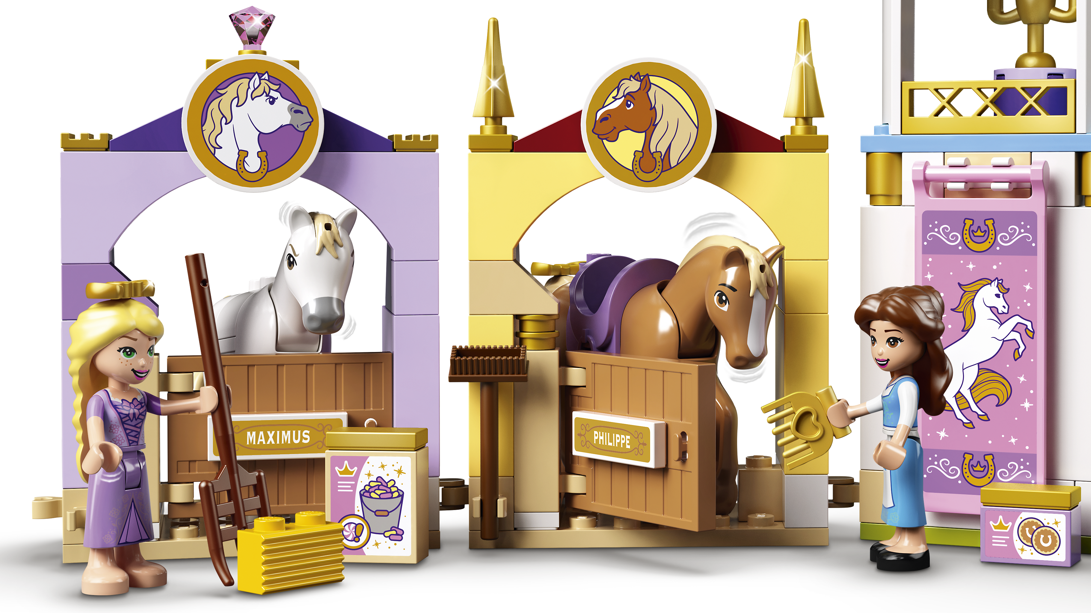 Lego Disney Belle and Rapunzel's Royal Stables 43195 - Albagame