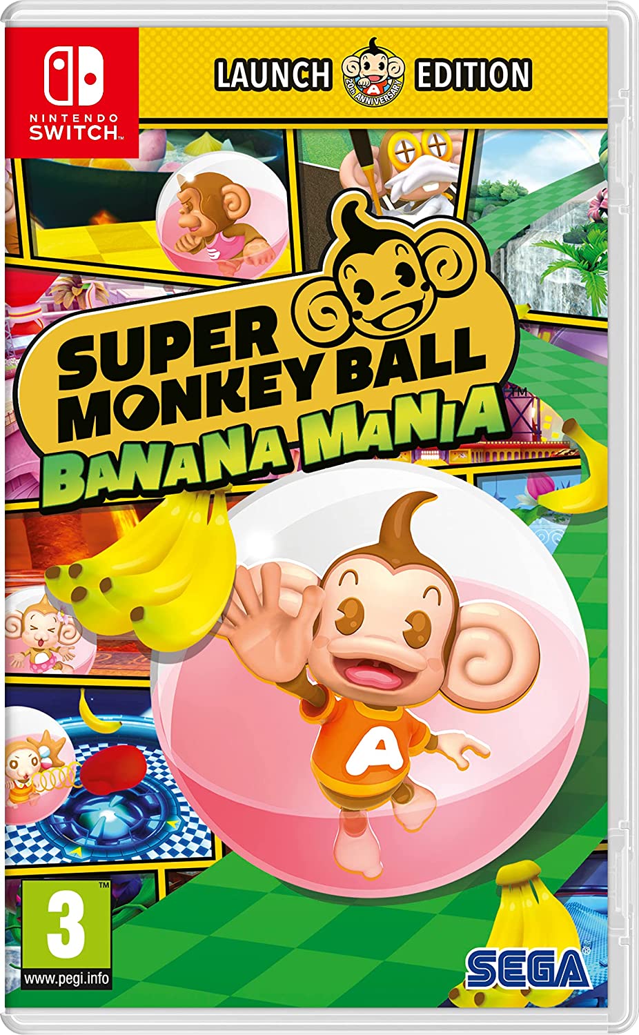 Switch Super Monkey Ball: Banana Mania - Launch Edition - Albagame