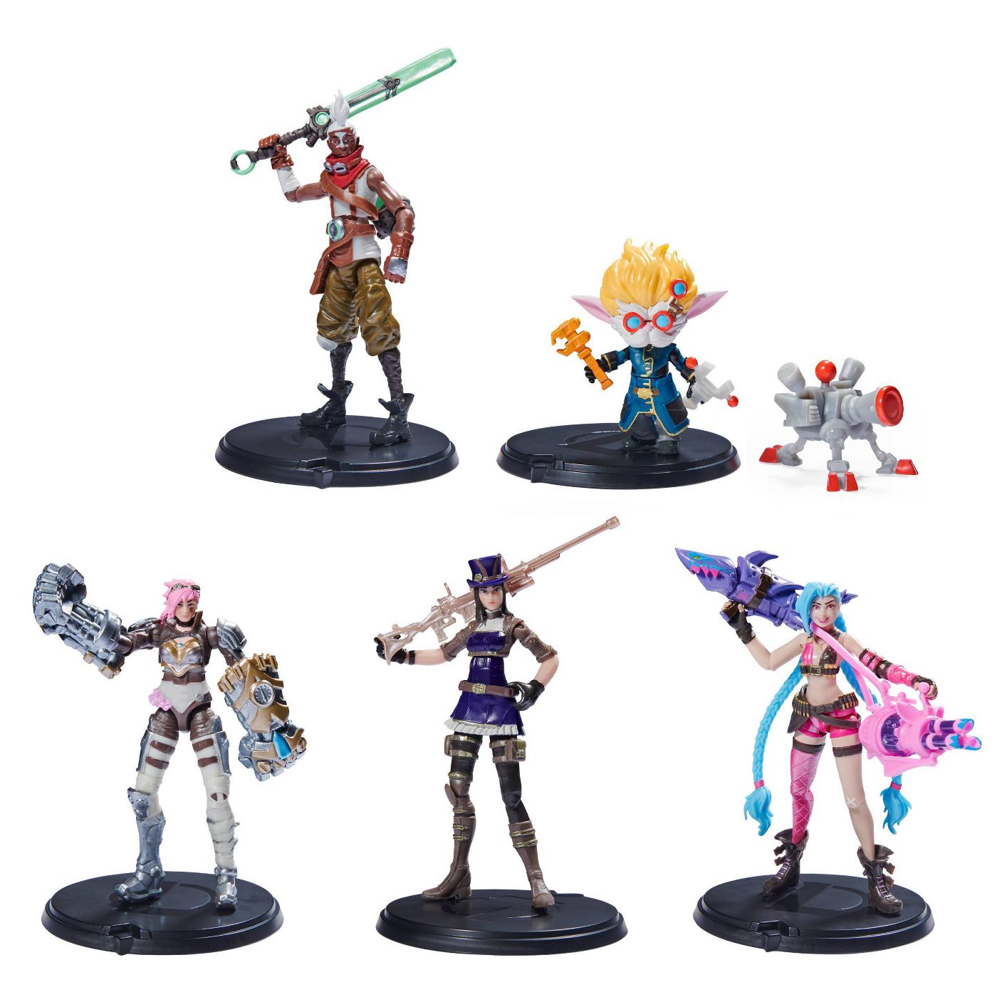 Set League of Legends Heroes Dual Cities Figure 5 Pack - Albagame