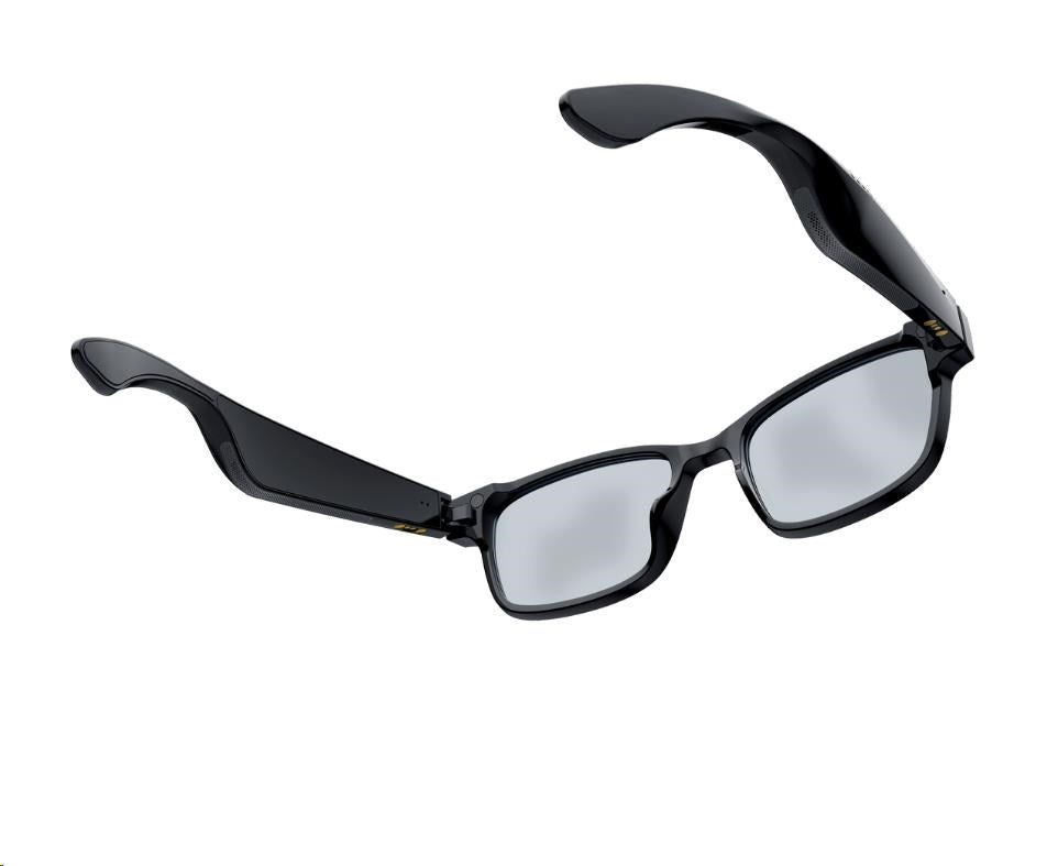 Smart Glasses Razer With Built-in Headphones Rectangle Design L - Albagame