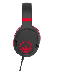 Headphone OTL - Pokemon Pokeball Black and Red Pro G1 Gaming Headphones - Albagame